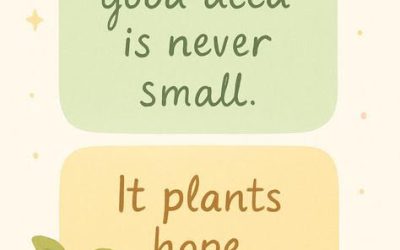 A Small Good Deed